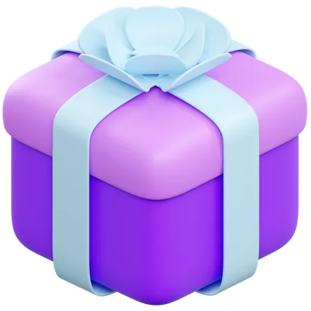 Caja de regalo  3D Icon