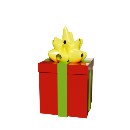 Caja de regalo  3D Icon