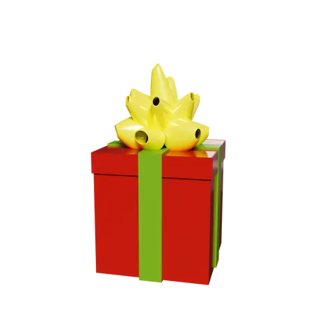 Caja de regalo  3D Icon