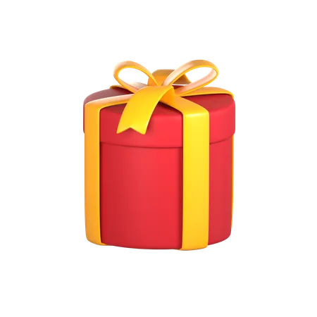 Caja de regalo  3D Icon