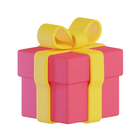 Caja de regalo  3D Icon