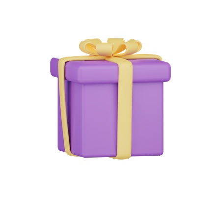 Caja de regalo  3D Icon