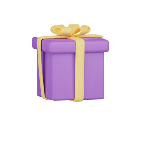 Caja de regalo  3D Icon