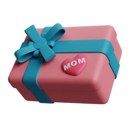 Caja de regalo del día de la madre  3D Icon
