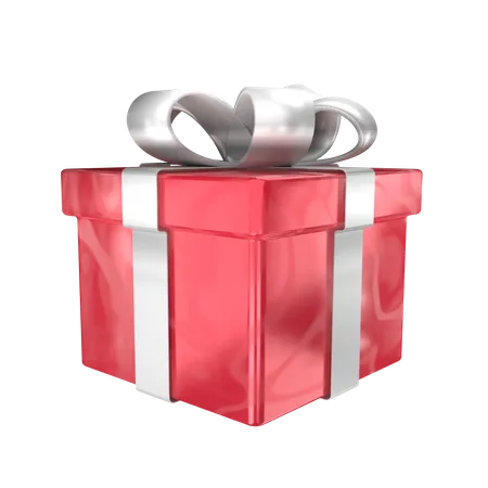 Caja de regalo presente  3D Icon