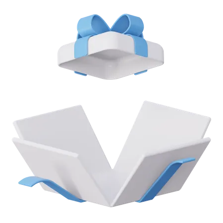 Caja de regalo sorpresa  3D Icon