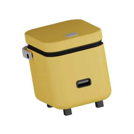 Caja tiffin  3D Icon