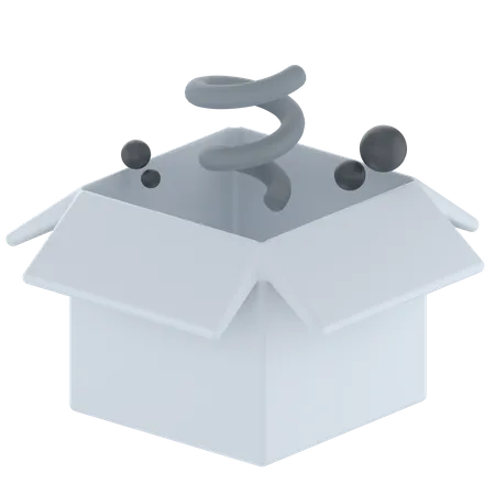 Caja vacia  3D Icon