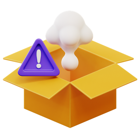 Caja vacia  3D Icon