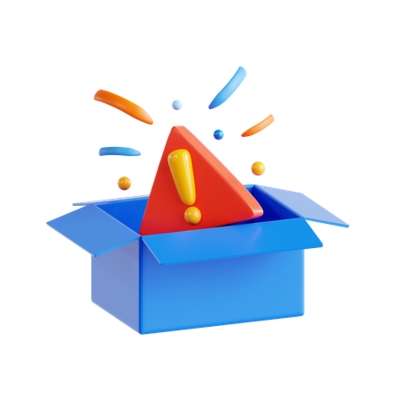 Caja vacia  3D Icon