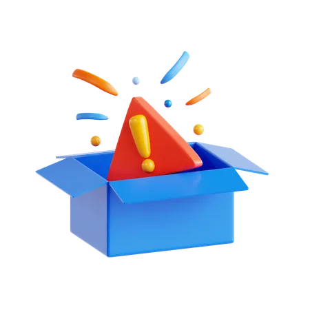 Caja vacia  3D Icon