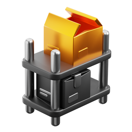 Cajas  3D Icon