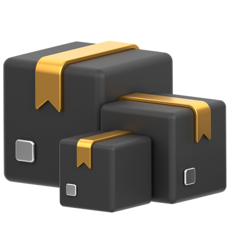 Cajas  3D Icon