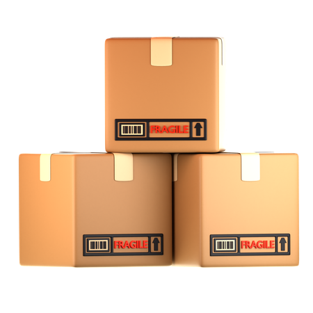 Cajas  3D Icon
