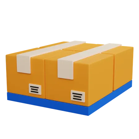 Cajas  3D Icon