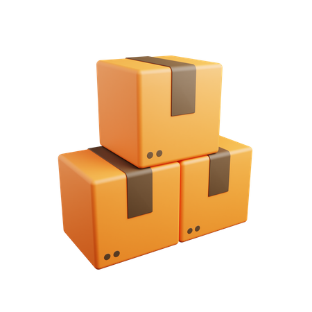 Cajas  3D Icon