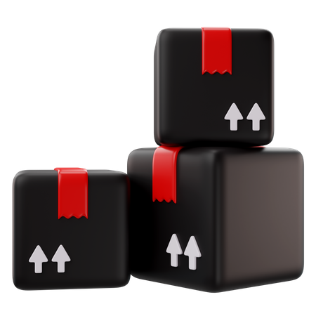 Cajas  3D Icon