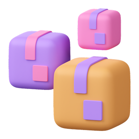 Caja de entrega  3D Icon