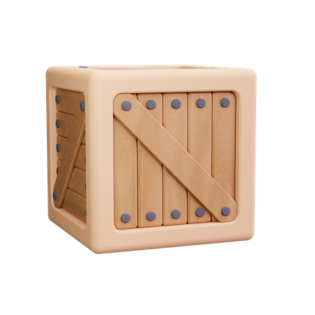 Cajas de madera  3D Icon