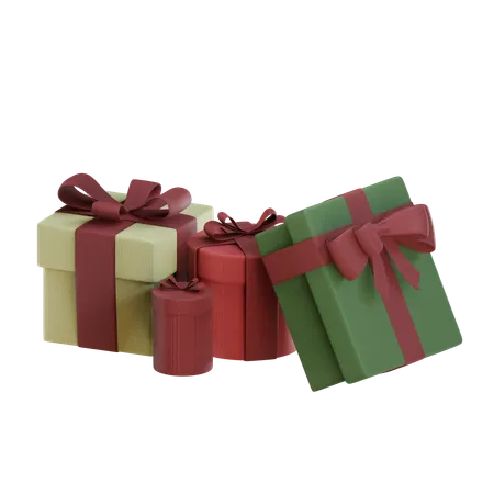 Cajas de regalo  3D Icon