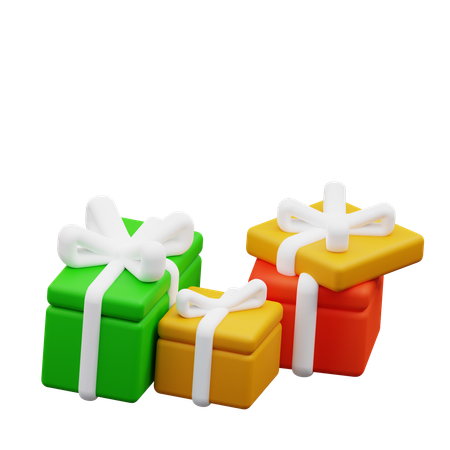 Cajas de regalo  3D Icon