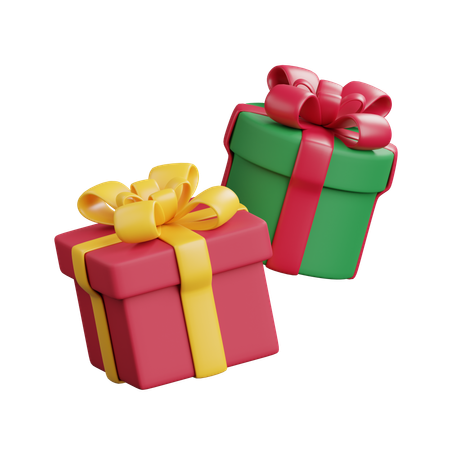 Cajas de regalo  3D Icon