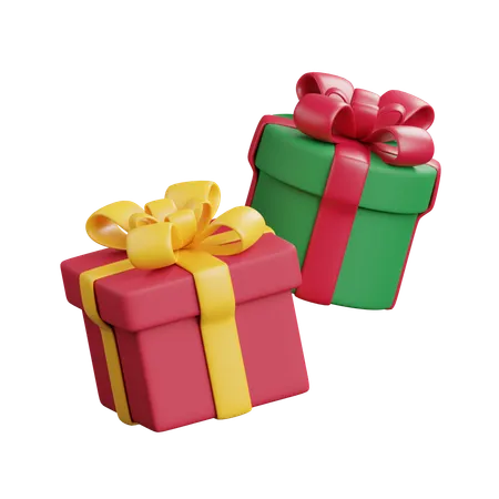 Cajas de regalo  3D Icon