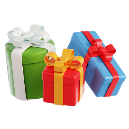 Cajas de regalo  3D Icon