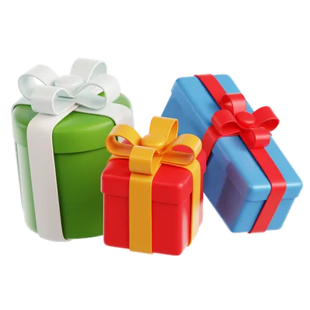 Cajas de regalo  3D Icon