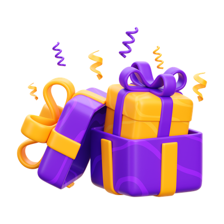 Cajas de regalo  3D Icon