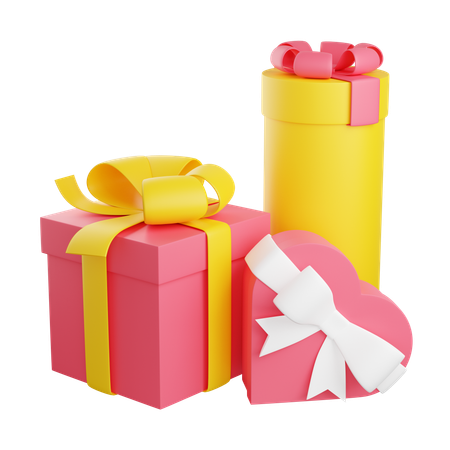 Cajas de regalo  3D Icon