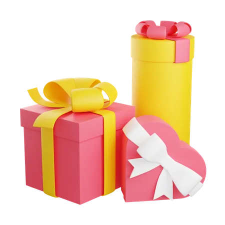 Cajas de regalo  3D Icon