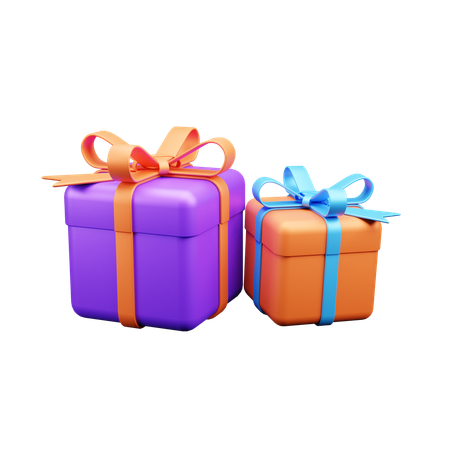 Cajas de regalo  3D Icon