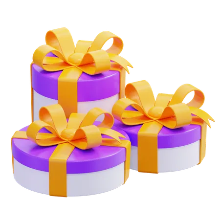 Cajas de regalo  3D Icon