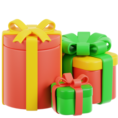 Cajas de regalo  3D Icon