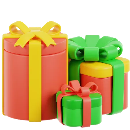 Cajas de regalo  3D Icon