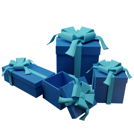 Cajas de regalo  3D Illustration