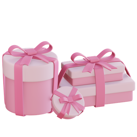 Cajas de regalo  3D Icon