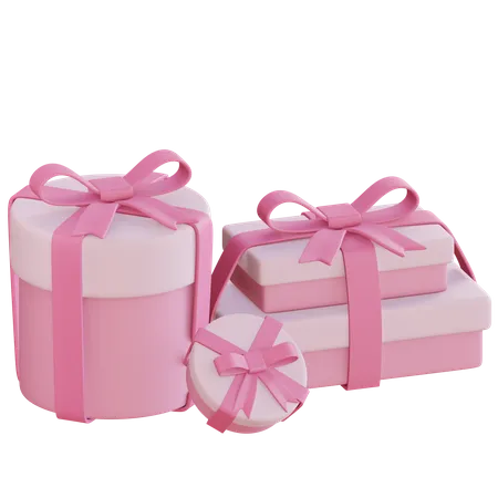 Cajas de regalo  3D Icon