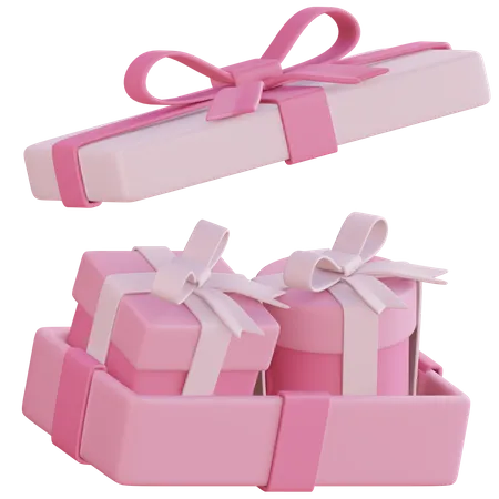 Cajas de regalo  3D Icon