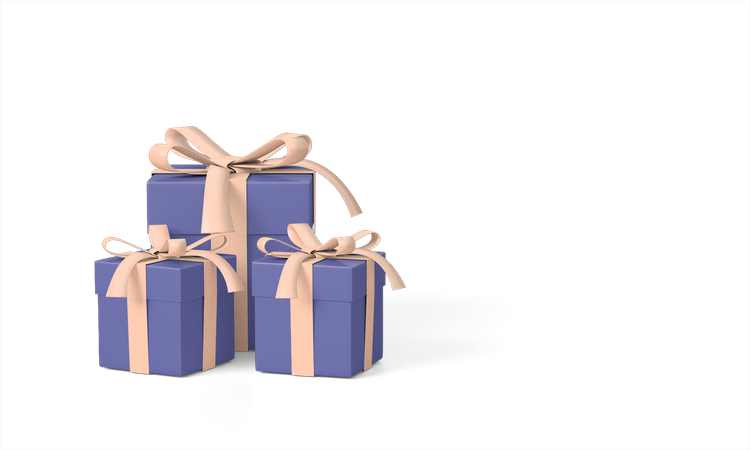 Cajas de regalo  3D Icon