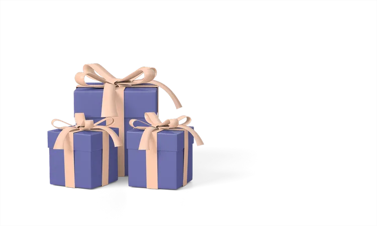 Cajas de regalo  3D Icon