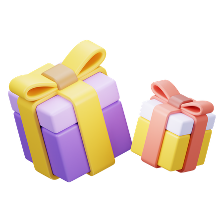 Cajas de regalo  3D Icon