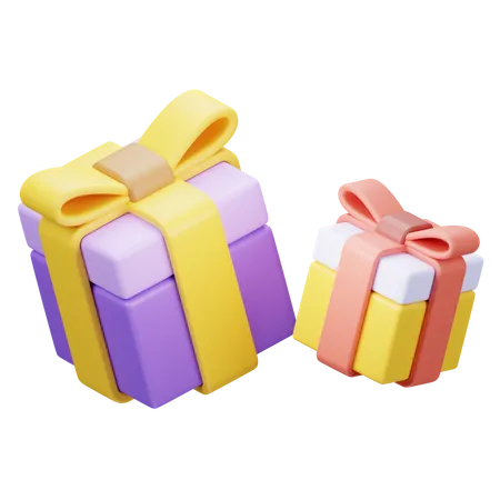 Cajas de regalo  3D Icon