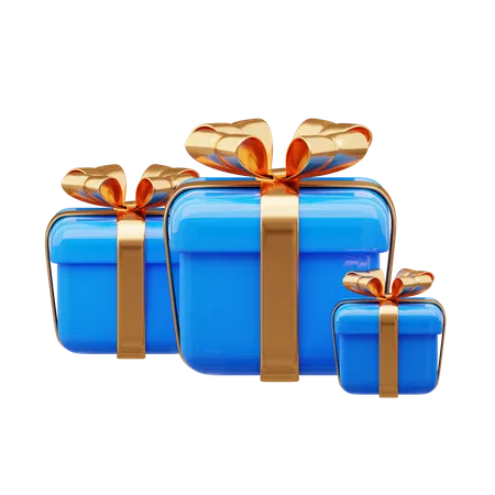 Cajas de regalo  3D Icon