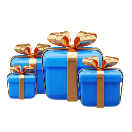 Cajas de regalo  3D Icon