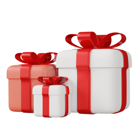 Cajas de regalo  3D Icon