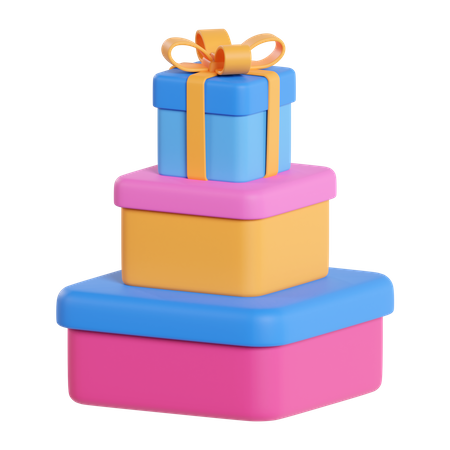 Cajas de regalo  3D Icon