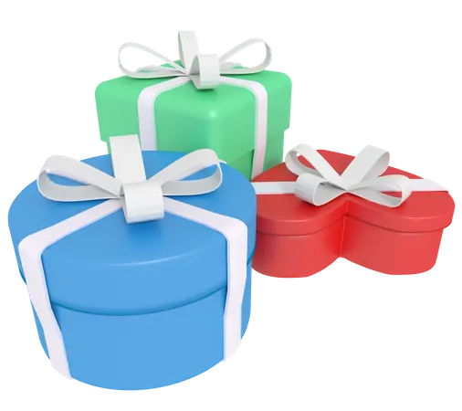 Cajas de regalo  3D Icon