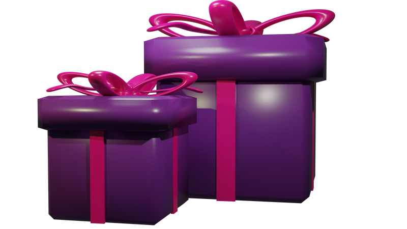 Cajas de regalo  3D Icon